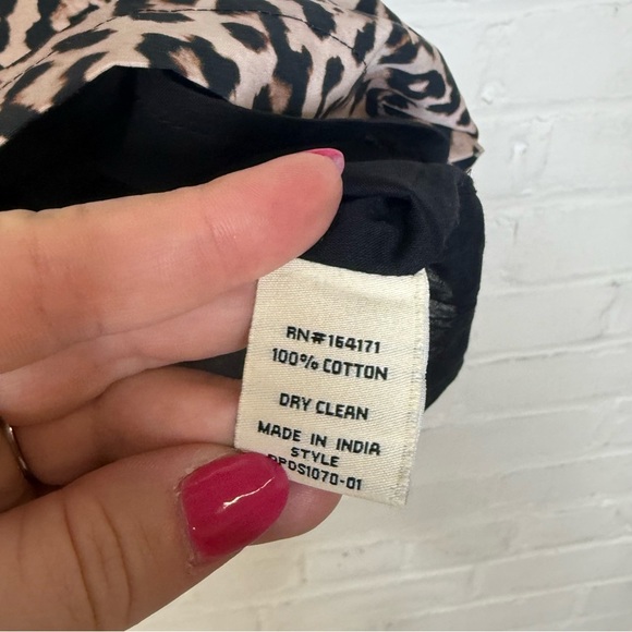 NWT DU PARADIS Veronica Animal Print Mini Dress Small - Picture 4 of 6